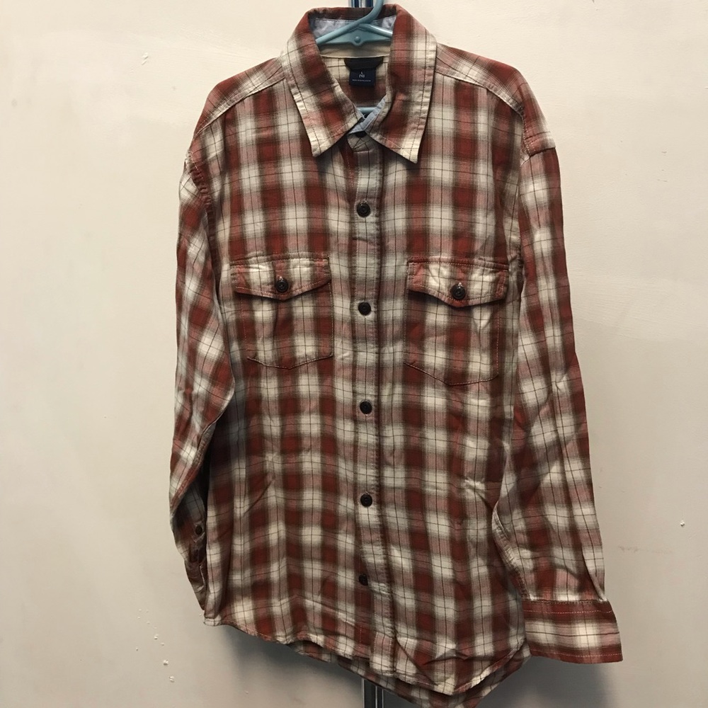 GAP Flannel Cotton Plaid Shirt - Size 10